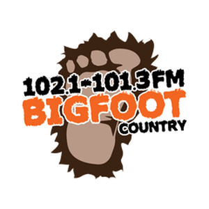 Słuchaj WIFT Bigfoot Country 102.1 - 101.3 w aplikacji