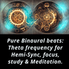 undefined Pure Binaural Beats: Theta Frequency for Hemi-Sync, focus, study and meditation. By: Nature's Frequency FM | Binaural ASMR