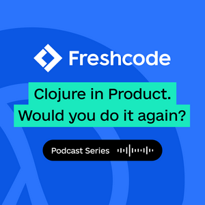 Słuchaj Clojure in Product. Would you do it again? w aplikacji